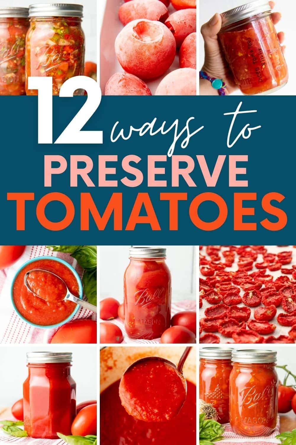 How to Preserve Tomatoes