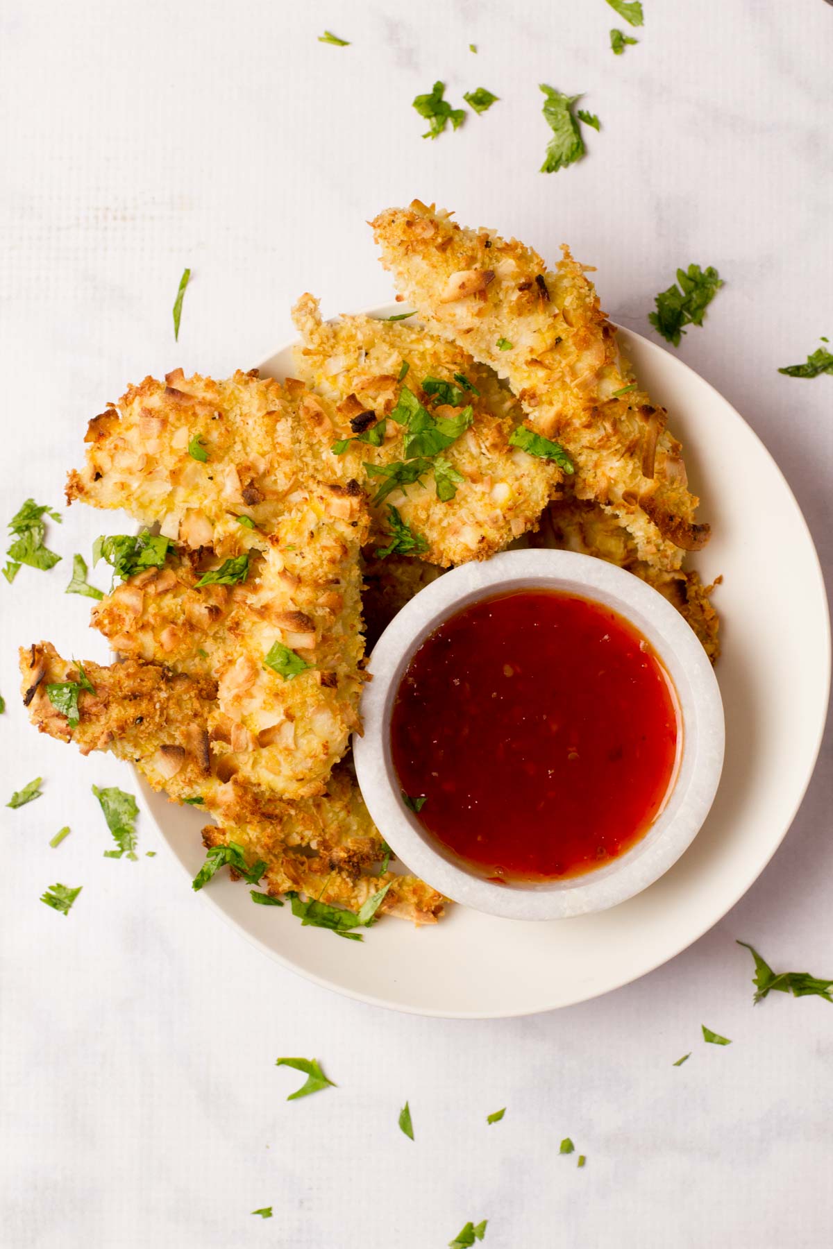 Baked Coconut Chicken Strips