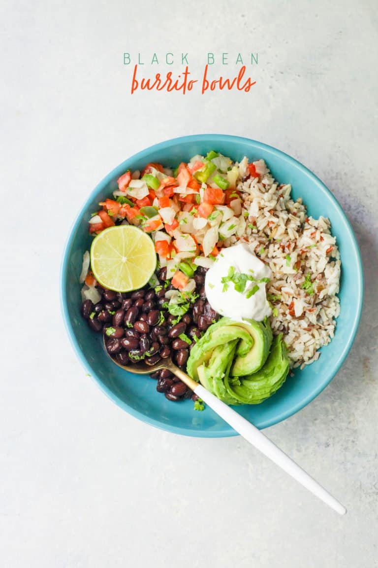 Black Bean Burrito Bowls