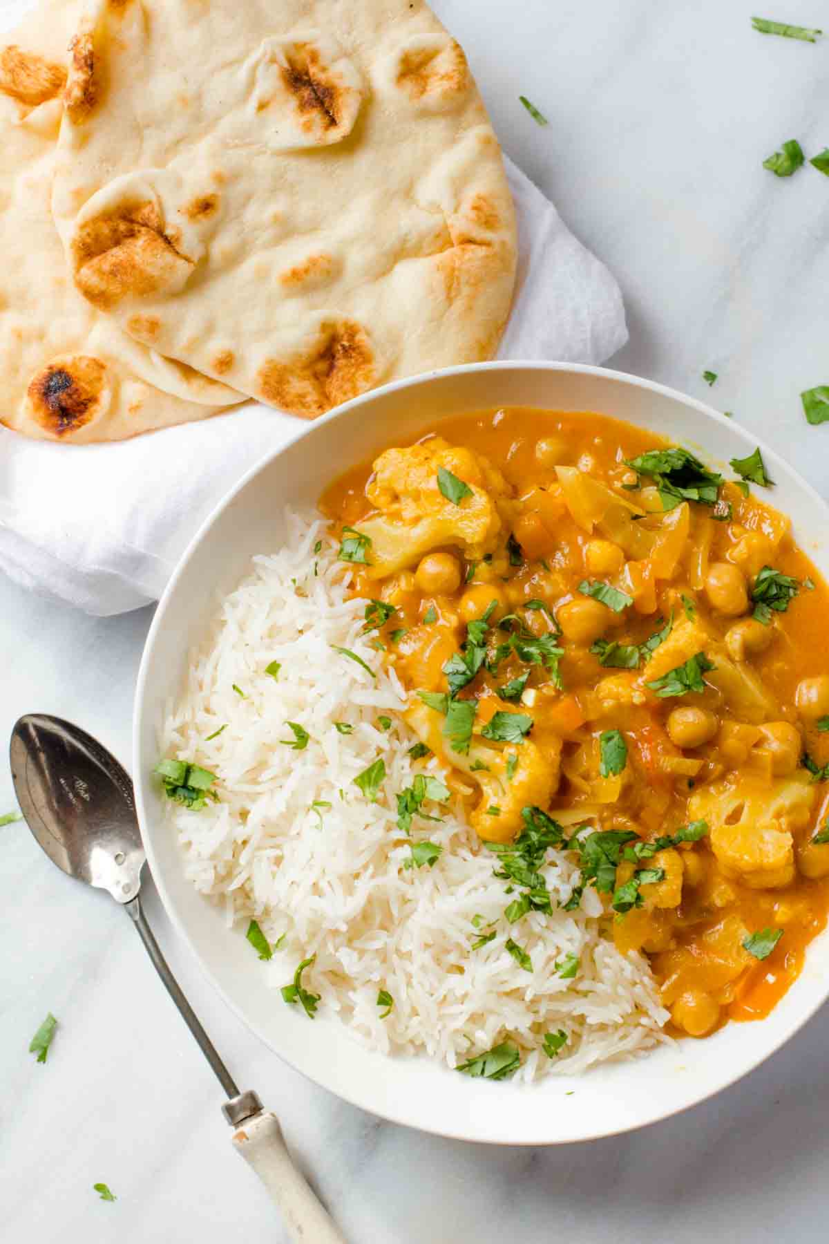 Chickpea and Cauliflower Curry