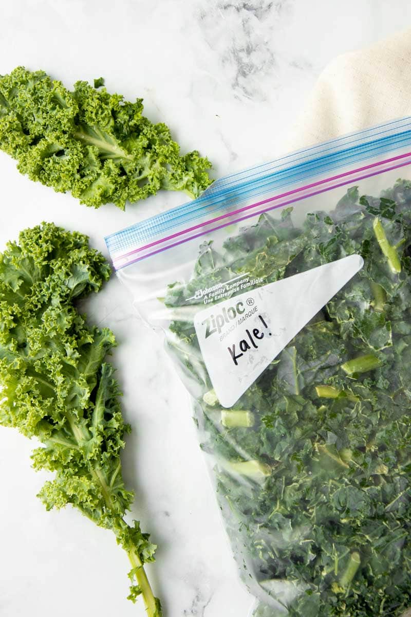 How to Freeze Kale