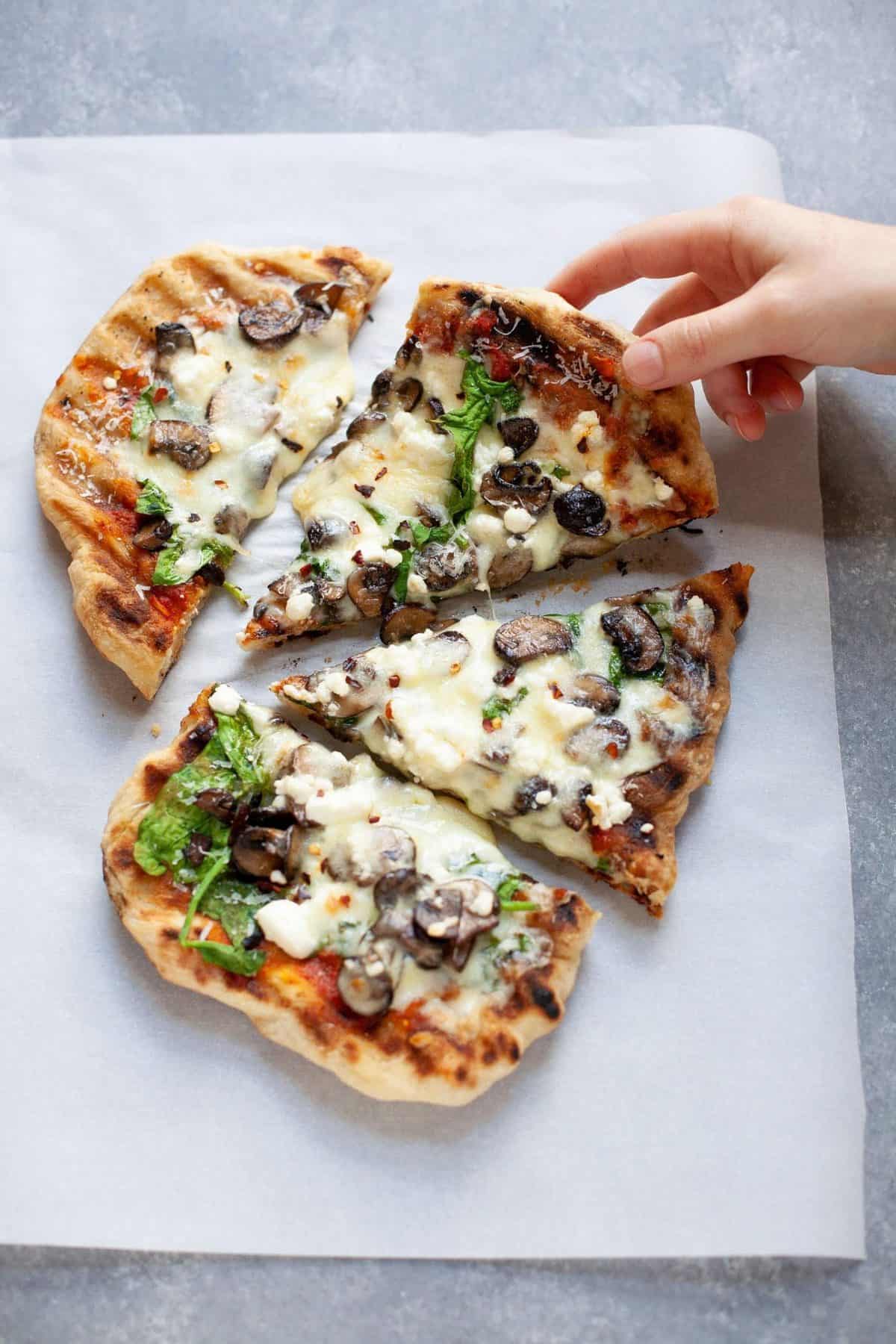 Grilled Flatbread Pizza