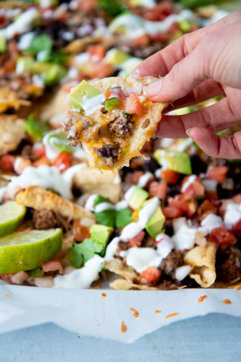 Easy Ground Beef Nachos