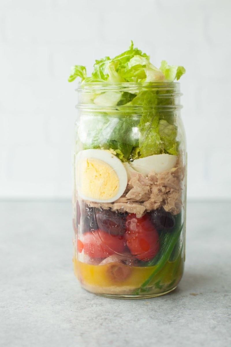 Easy-to-Peel Hard Boiled Eggs - Mason Jar Salad