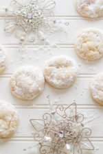 Chewy Lemon Snowdrop Cookies