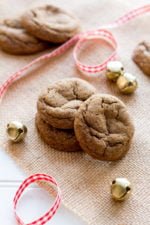 Chewy Gingerbread Cookies