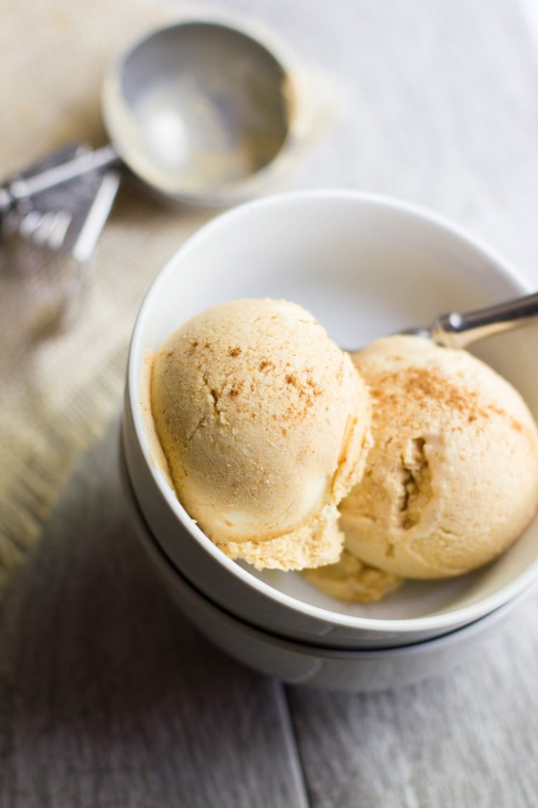 No Churn Pumpkin Ice Cream