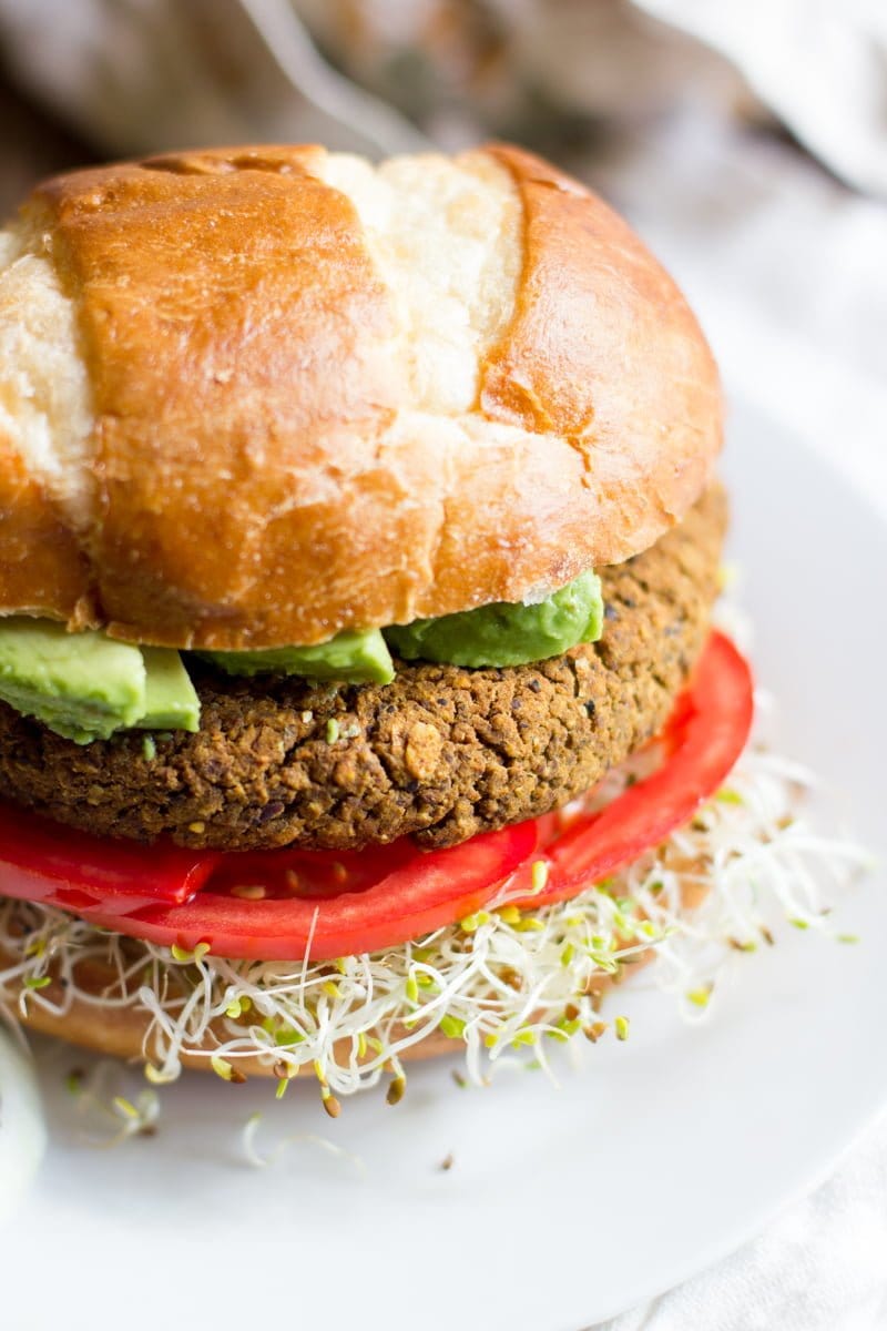 Pumpkin Black Bean Burgers