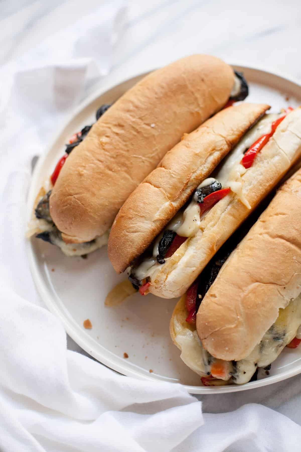 Portabella Cheesesteaks