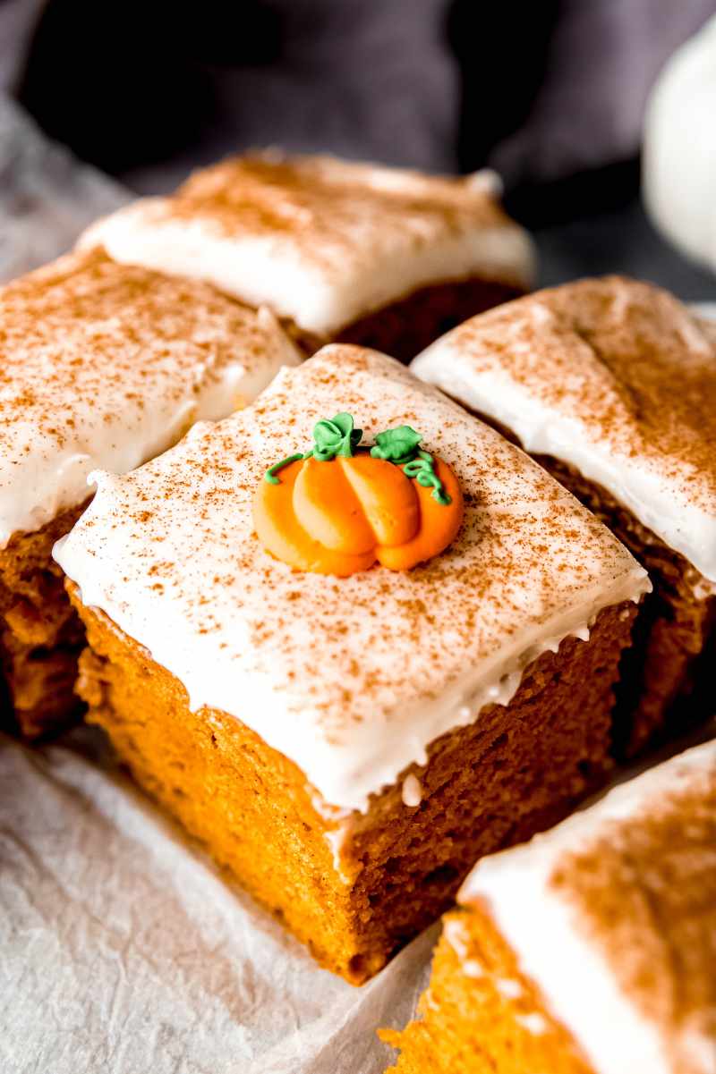 Pumpkin Cake with Cream Cheese Frosting