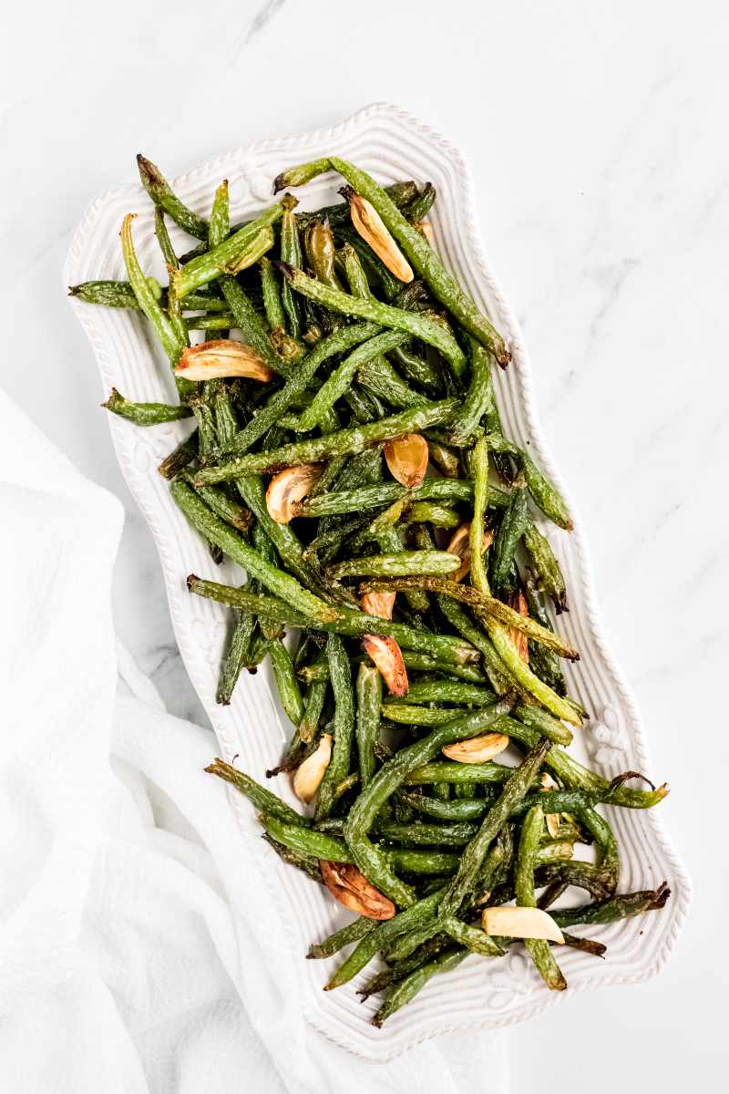 Grilled Garlic Green Beans