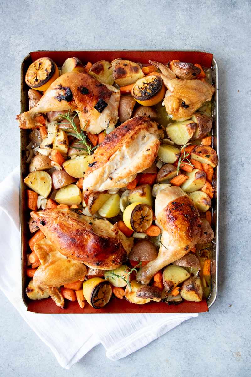 Sheet Pan Chicken and Veggies