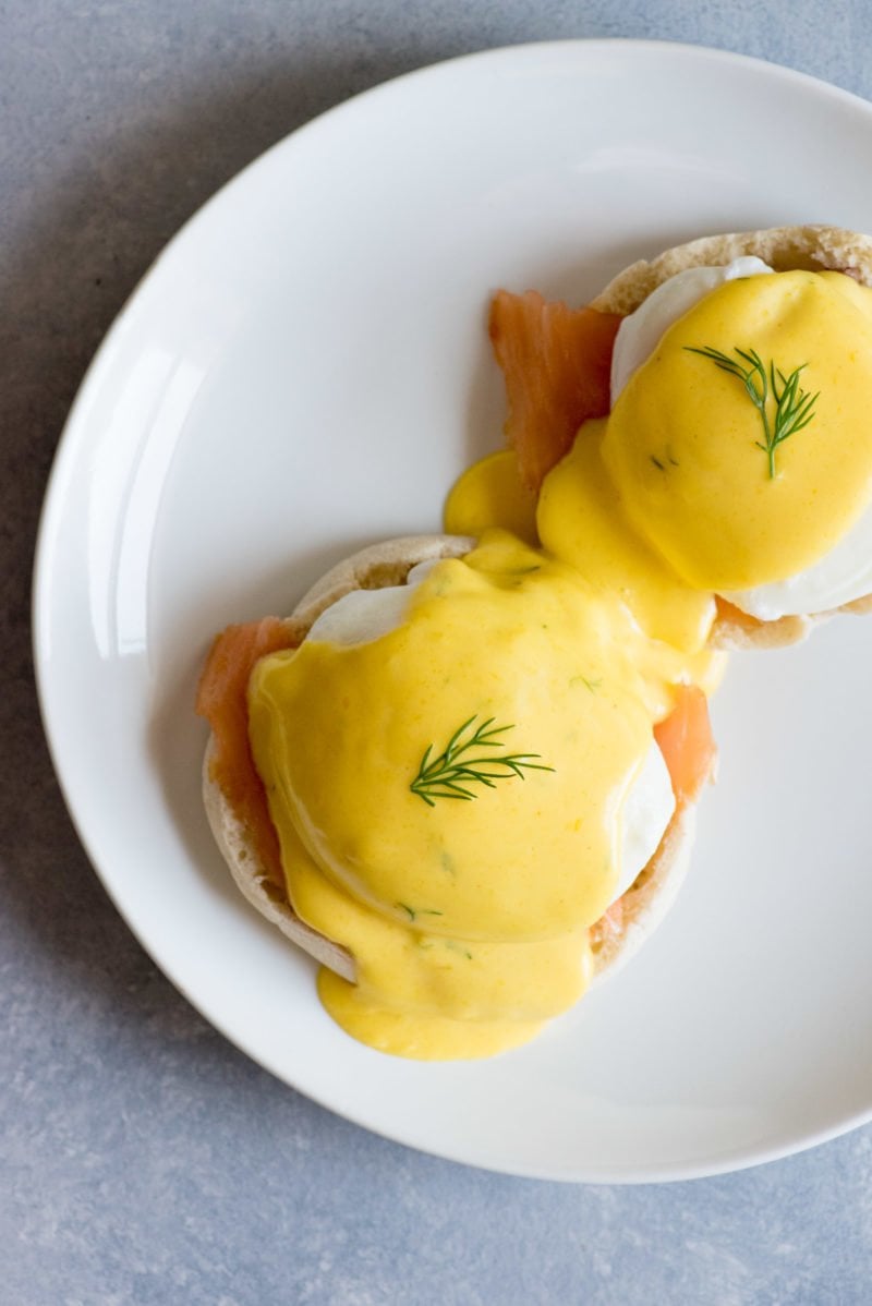 Smoked Salmon Eggs Benedict