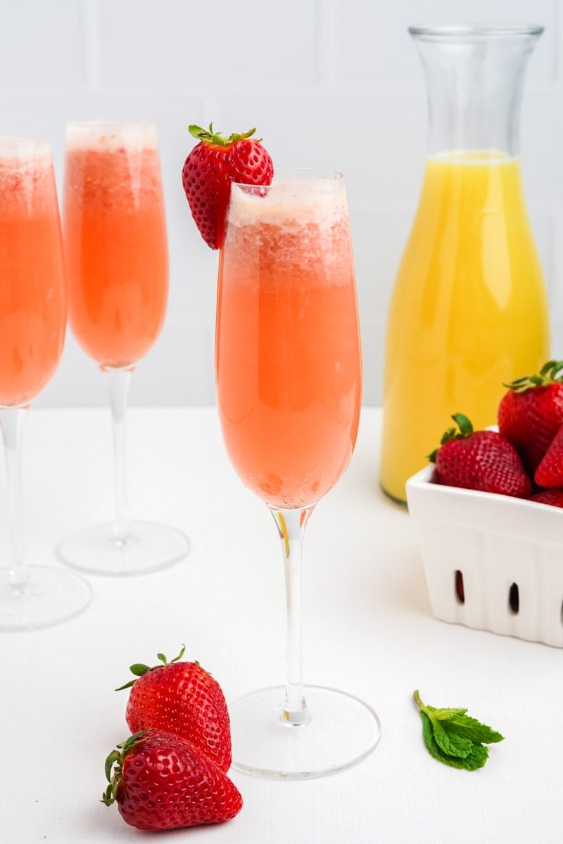 Simple Strawberry Mimosa Recipe