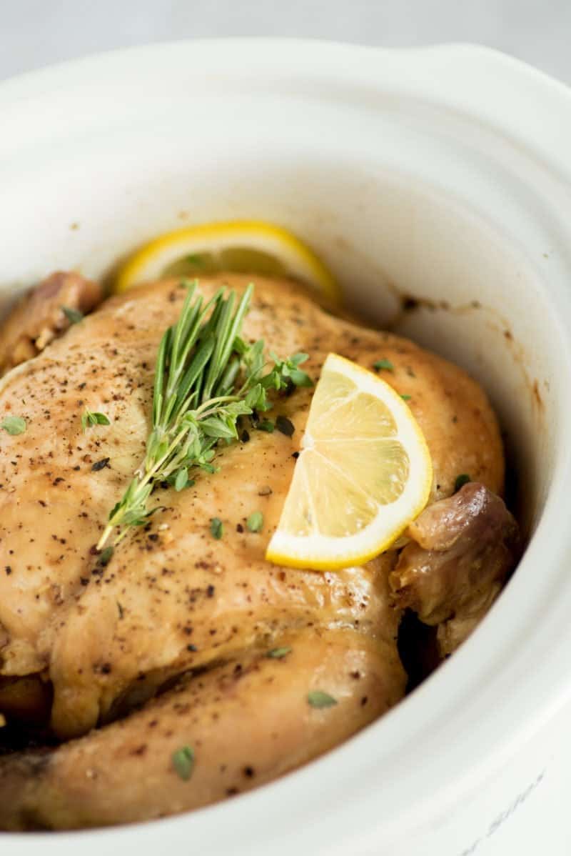 Fall Apart Slow Cooker Chicken