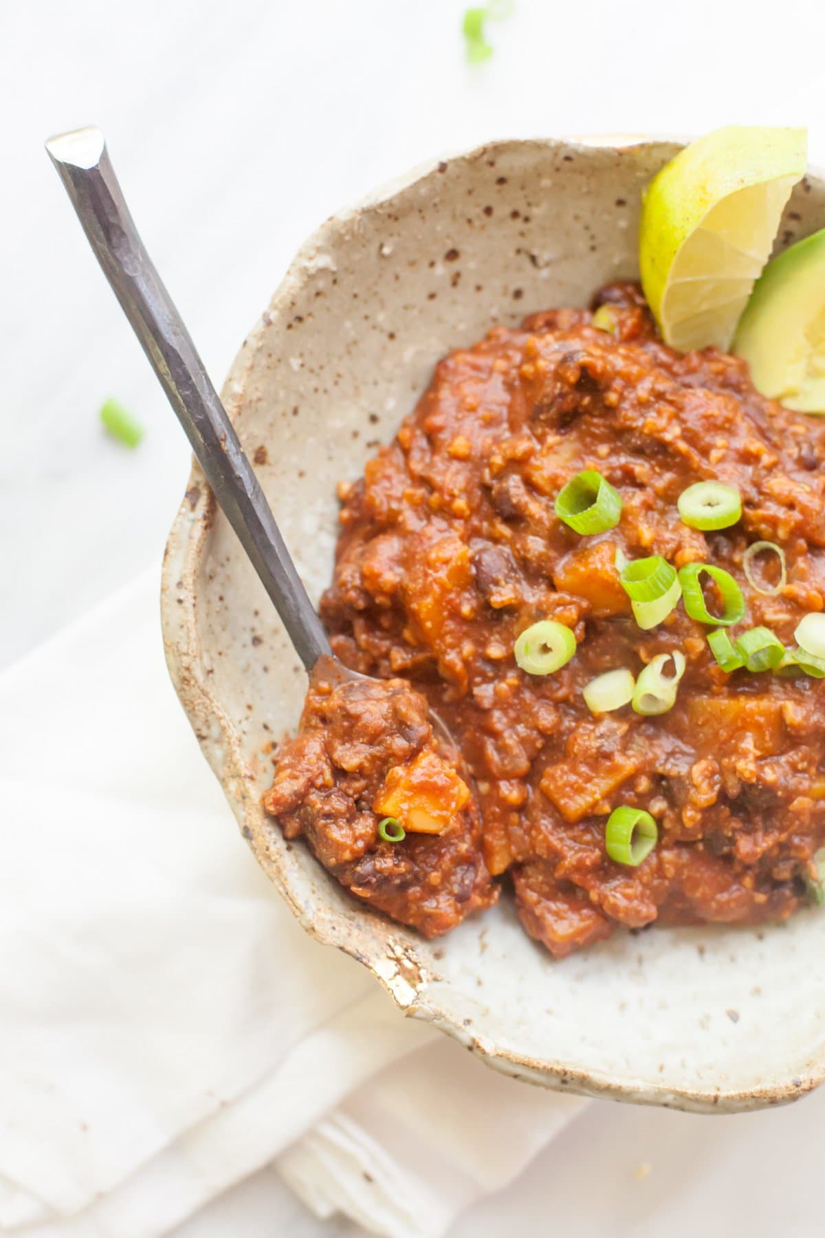 Vegan Pumpkin Black Bean Chili